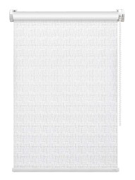 Рулонная штора FixLine TWIST Black-Out 60 см, белый