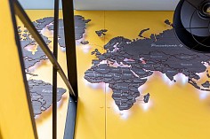 Шторы гофре сложной формы для детской