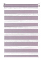 Рулонная штора зебра FixLine BASE 90 см, лиловый
