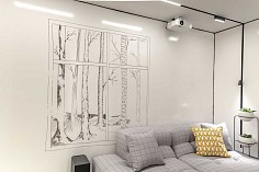 Рулонные шторы LOUVOLITE - моторизация