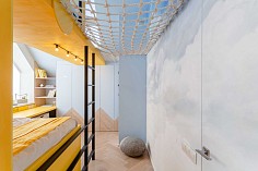 Шторы гофре сложной формы для детской