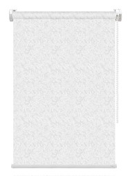 Рулонная штора FixLine SAVAGE 65 см, белый