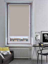 Рулонная штора THERMO Black-Out 75 см, бежевый