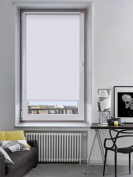 Рулонная штора THERMO Black-Out 80 см, белый