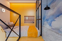 Шторы гофре сложной формы для детской