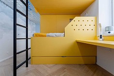 Шторы гофре сложной формы для детской