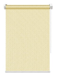Рулонная штора FixLine EFFECT 90 см, св.желтый
