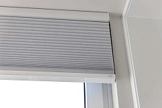 Моторизованные шторы гофре