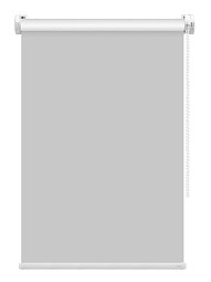 Рулонная штора FixLine BASIC Black-Out 65 см, серый