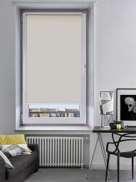 Рулонная штора THERMO Black-Out 75 см, св. бежевый