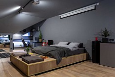 Шторы гофре сложной формы