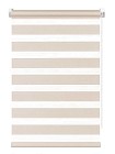 Рулонная штора зебра FixLine BASE 90 см, бежевый