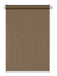 Рулонная штора FixLine EFFECT 80 см, св.коричневый